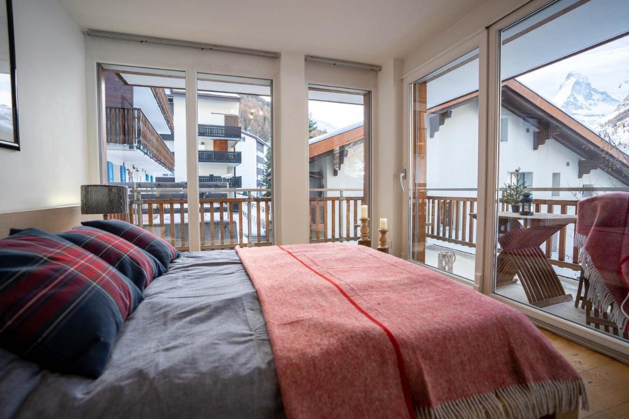 Modern Apartment With Matterhorn View Zermatt Exterior foto